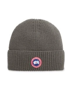 Bonnet Canada Goose Artic Disc Rib Toque Heather Grey