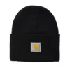 Bonnet Carhartt Acrylic Watch Hat Black 22