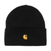 Bonnet Carhartt Chase Beanie Black / Gold 22
