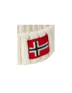 Bonnet Napapijri K Semiury 3 Bright White -Hiver Vêtements Magasin bonnet napapijri k semiury 3 bright white 2