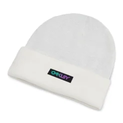 Bonnet Oakley B1B Gradient Patch Beanie White
