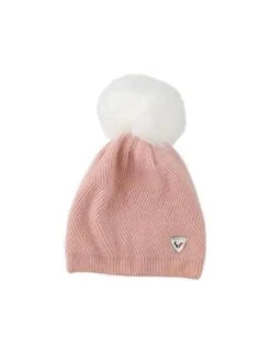Bonnet Rossignol W Bony Powder Pink