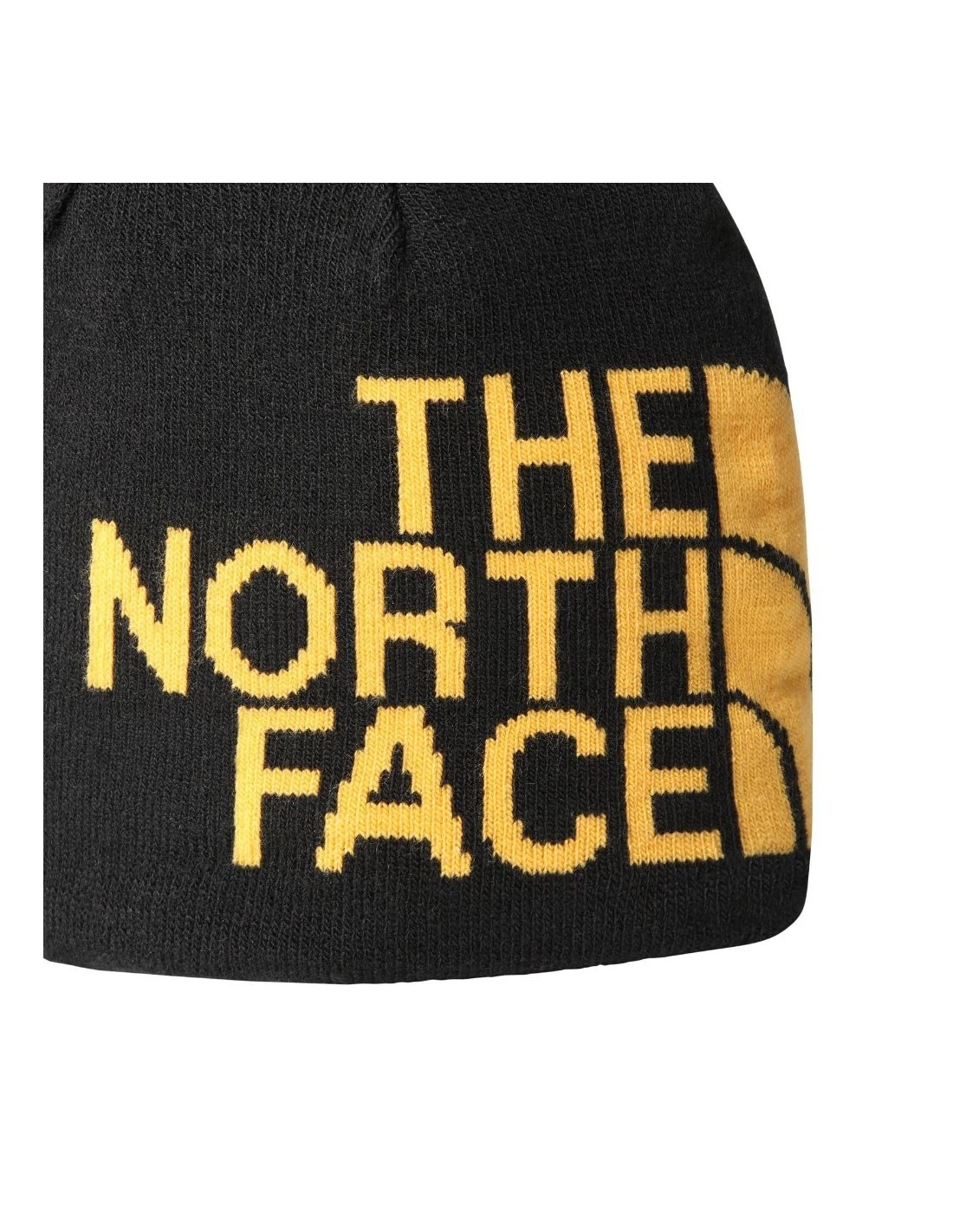 Bonnet The North Face Reversible Banner Black / Summit Gold 3 Bonnet The North Face Reversible Banner Black / Summit Gold – Image 3