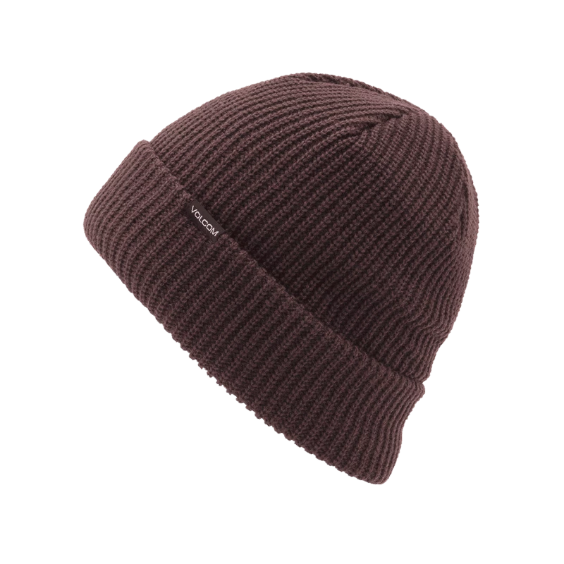 Bonnet Volcom Polar Lined Beanie Black / Red 1 Bonnet Volcom Polar Lined Beanie Black / Red