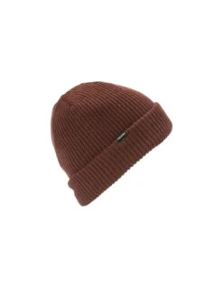 Bonnet Volcom Sweep Lined Beanie Burnt Red