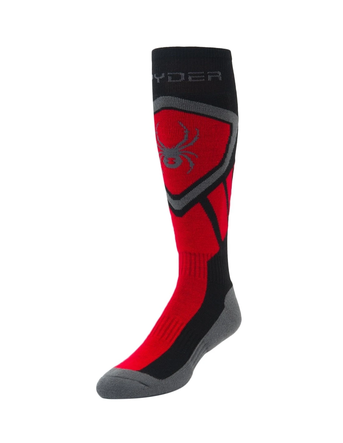 Chaussettes De Ski Spyder Dare Black / Red / Polar 1 Chaussettes De Ski Spyder Dare Black / Red / Polar