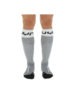 Chaussettes De Ski Uyn Ski One Merino Men Socks Grey Melange / White 8 Chaussettes De Ski Uyn Ski One Merino Men Socks Grey Melange / White -Hiver Vêtements Magasin chaussettes de ski uyn ski one merino men socks grey melange white 3
