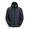 Doudoune Arc'Teryx Cerium Hoody M Black / Sapphire