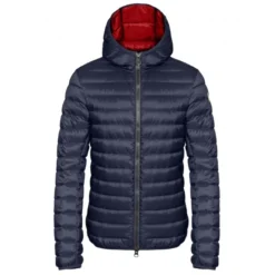Doudoune Colmar A Capuche Fixe 1mq Navy / Red