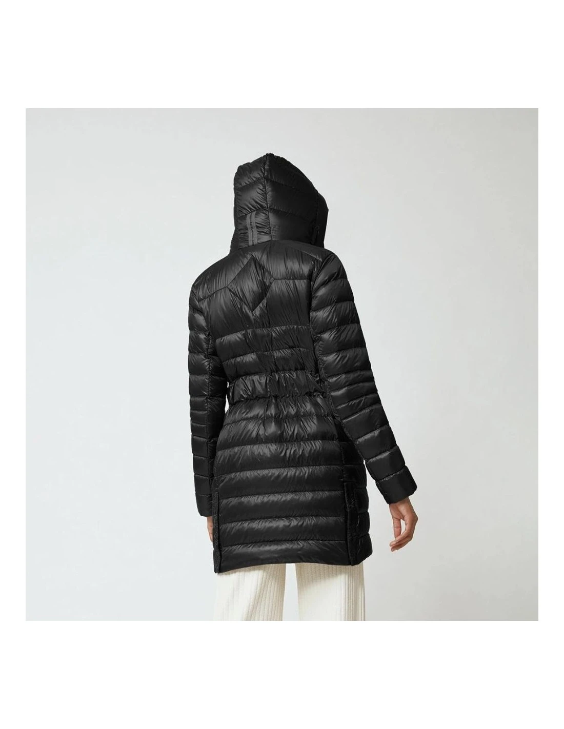 Doudoune Longue Canada Goose Cypress Hooded Jacket Black 2 Doudoune Longue Canada Goose Cypress Hooded Jacket Black – Image 2