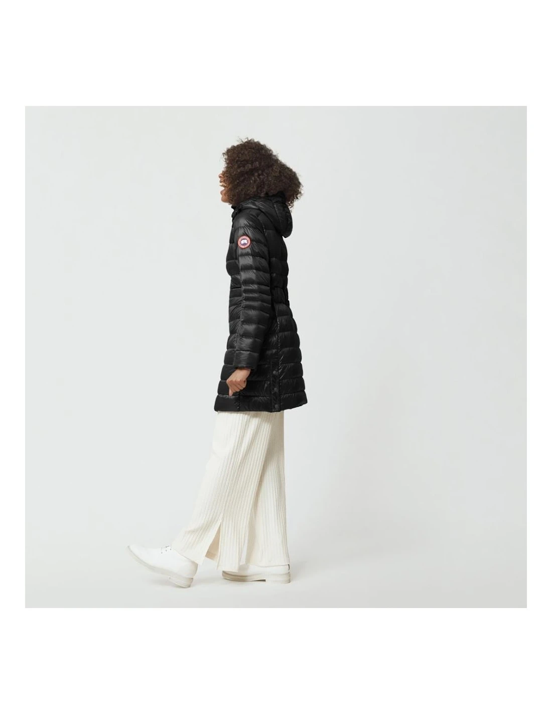 Doudoune Longue Canada Goose Cypress Hooded Jacket Black 3 Doudoune Longue Canada Goose Cypress Hooded Jacket Black – Image 3