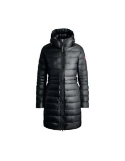 Doudoune Longue Canada Goose Cypress Hooded Jacket Black