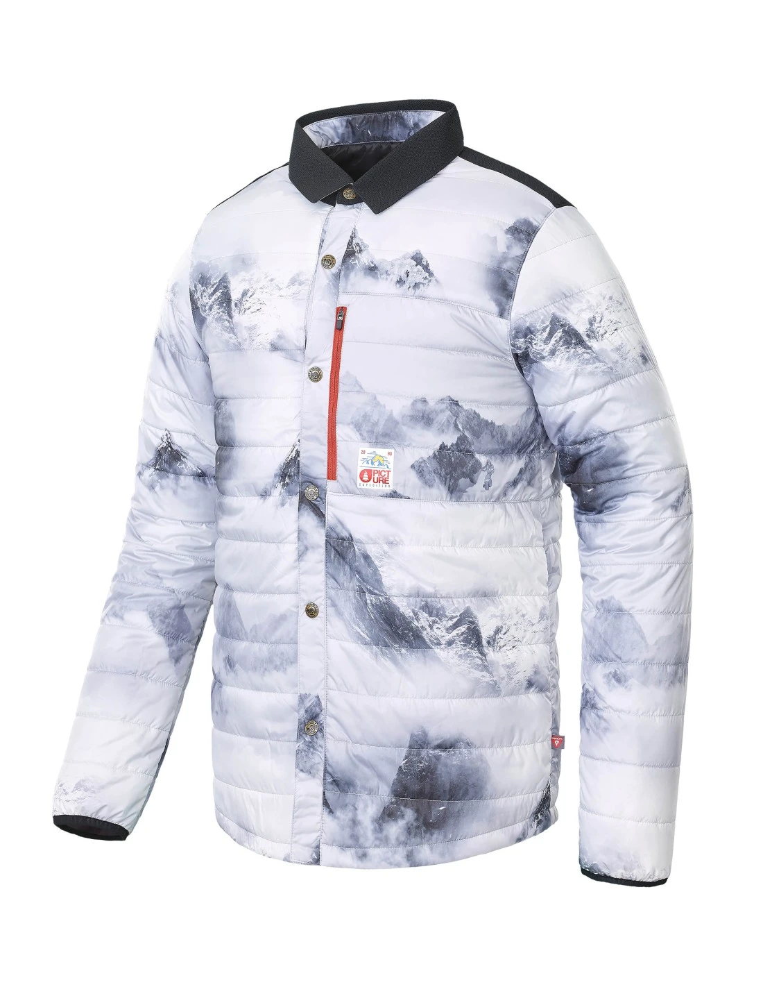 Doudoune Picture Organic Annecy Print 1 Doudoune Picture Organic Annecy Print