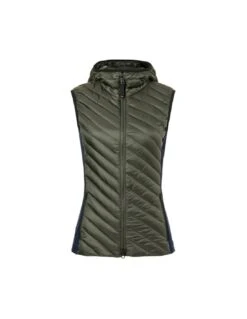 Doudoune Sans Manches Bogner Bessy Dark Olive / Navy