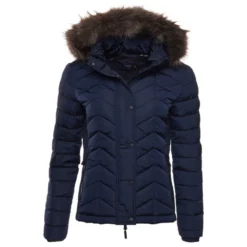 Doudoune Superdry Luxe Fuji Padded Jacket Atlantic Navy