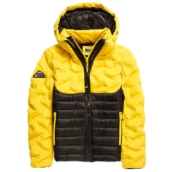 Doudoune Superdry Radar Quilt Fuji Cyber Yellow