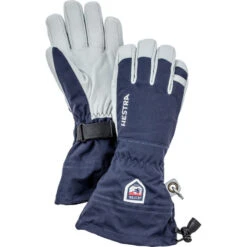 Gants De Ski Hestra Army Leather Heli Ski Navy