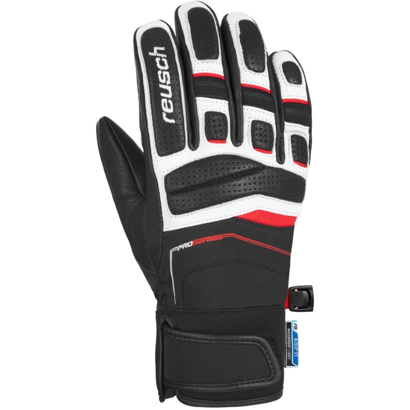 Gants De Ski Junior Reusch Profi Sl R-tex® Xt Jr Wh / Fire Red 1 Gants De Ski Junior Reusch Profi Sl R-tex® Xt Jr Wh / Fire Red