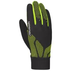 Gants De Ski Nordique Reusch Ian Black / Neon Yellow