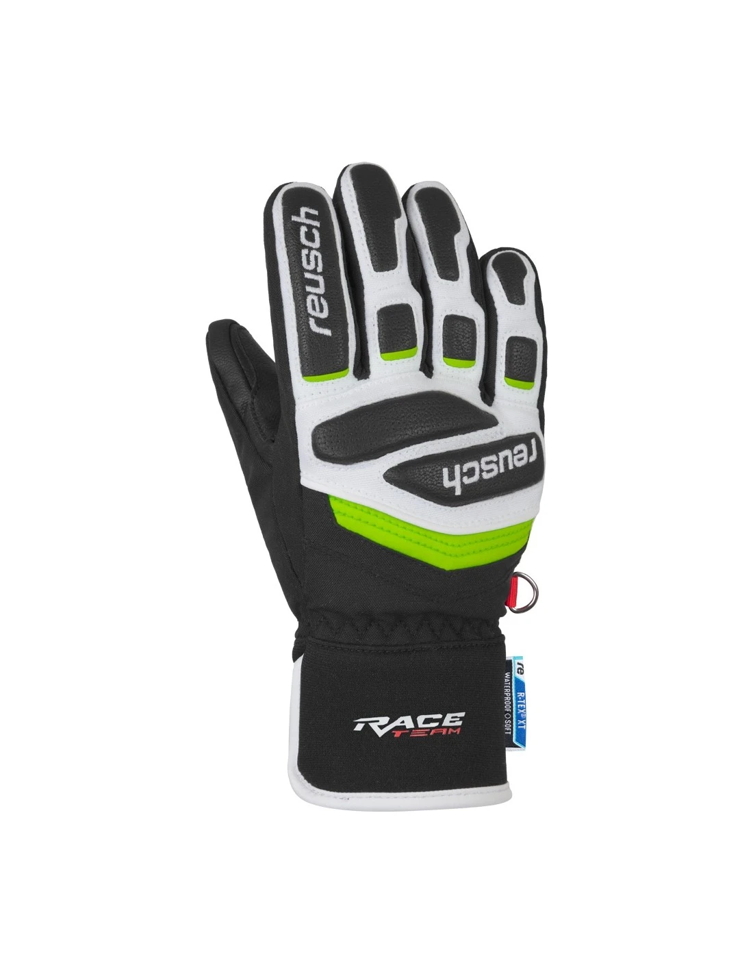 Gants De Ski Junior Reusch Prime Race R-tex Xt Jr Bk / Wh / Green 1 Gants De Ski Junior Reusch Prime Race R-tex Xt Jr Bk / Wh / Green