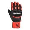 Gants De Ski Reusch Worldcup Warrior Team Black / Fluo Red