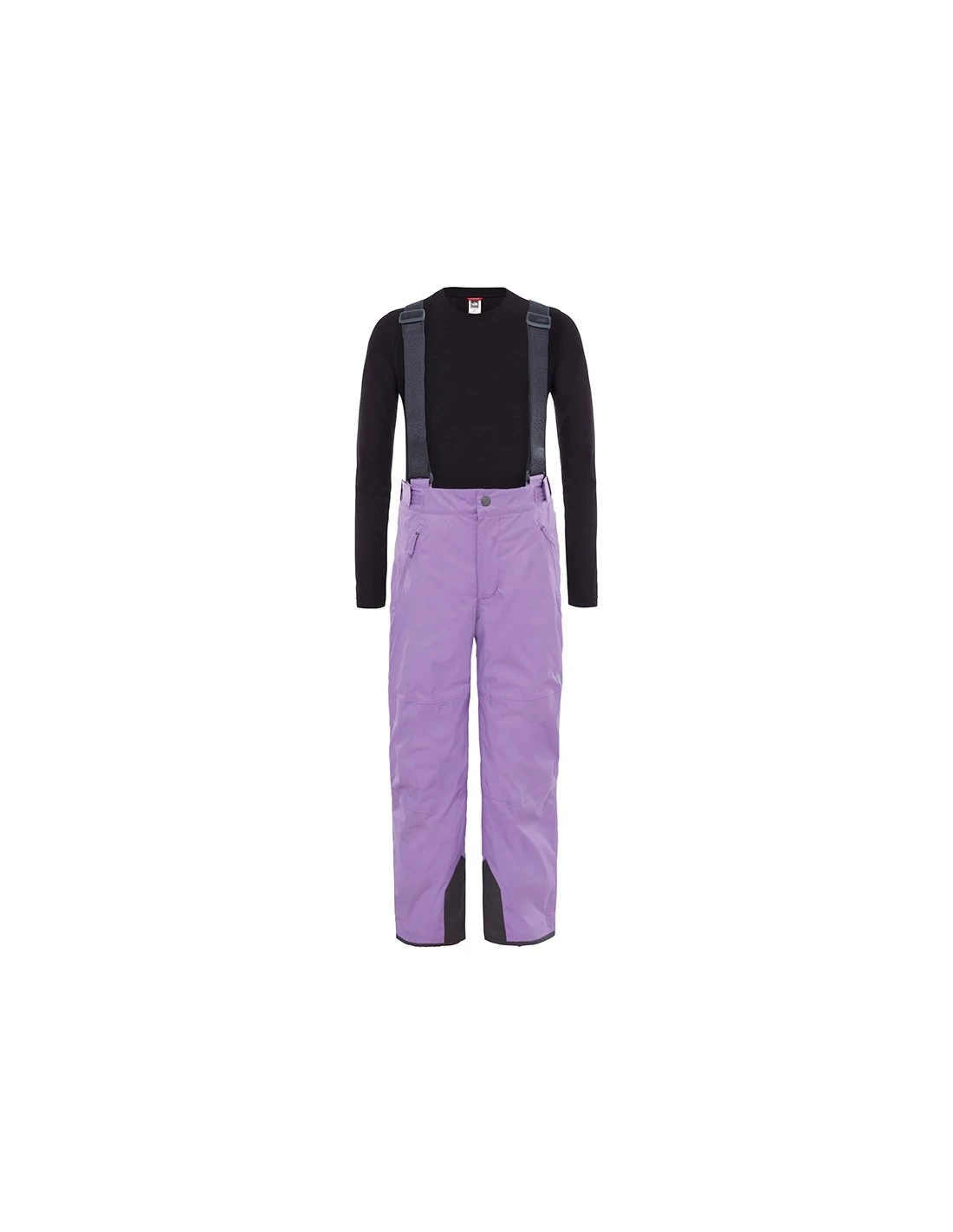 Pantalon De Ski Enfant The North Face Snowquest Suspender Bellflower Purple 1 Pantalon De Ski Enfant The North Face Snowquest Suspender Bellflower Purple