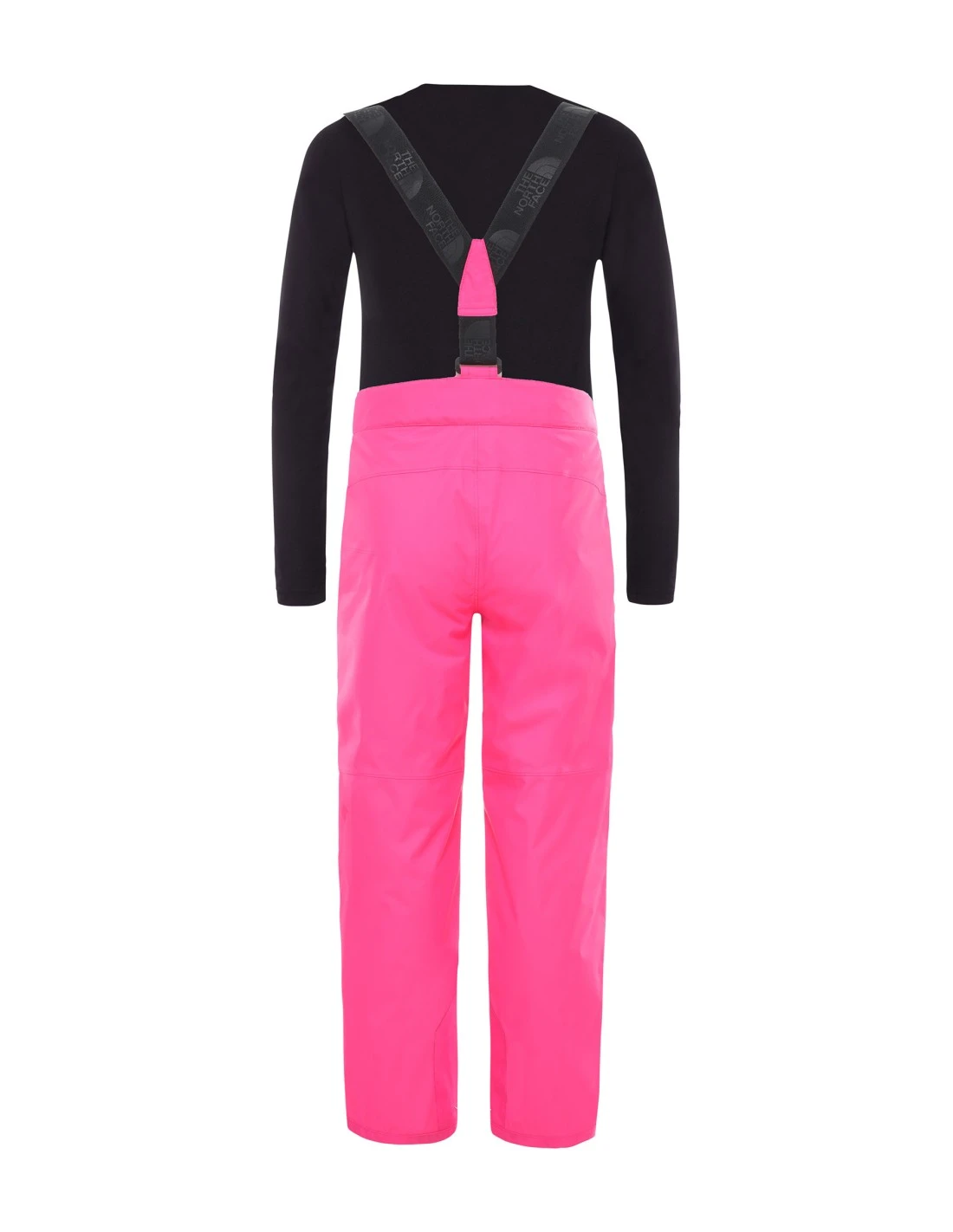 Pantalon De Ski Enfant The North Face Snowquest Suspender Pink 1 Pantalon De Ski Enfant The North Face Snowquest Suspender Pink