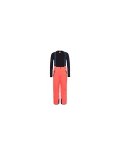 Pantalon De Ski Enfant The North Face Snowquest Suspender Red