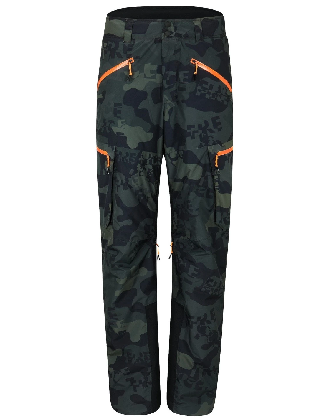 Pantalon De Ski Fire And Ice Damien-T Olive Green / Black 1 Pantalon De Ski Fire And Ice Damien-T Olive Green / Black