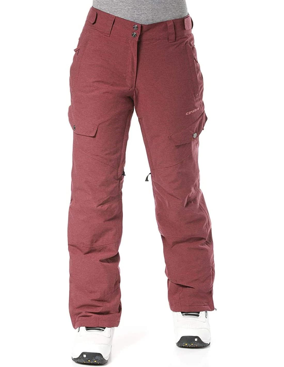 Pantalon De Ski Icepeak Covina Bordeaux