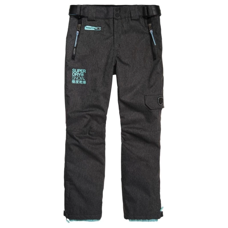 Pantalon De Ski Superdry Snow Pant Black Grit