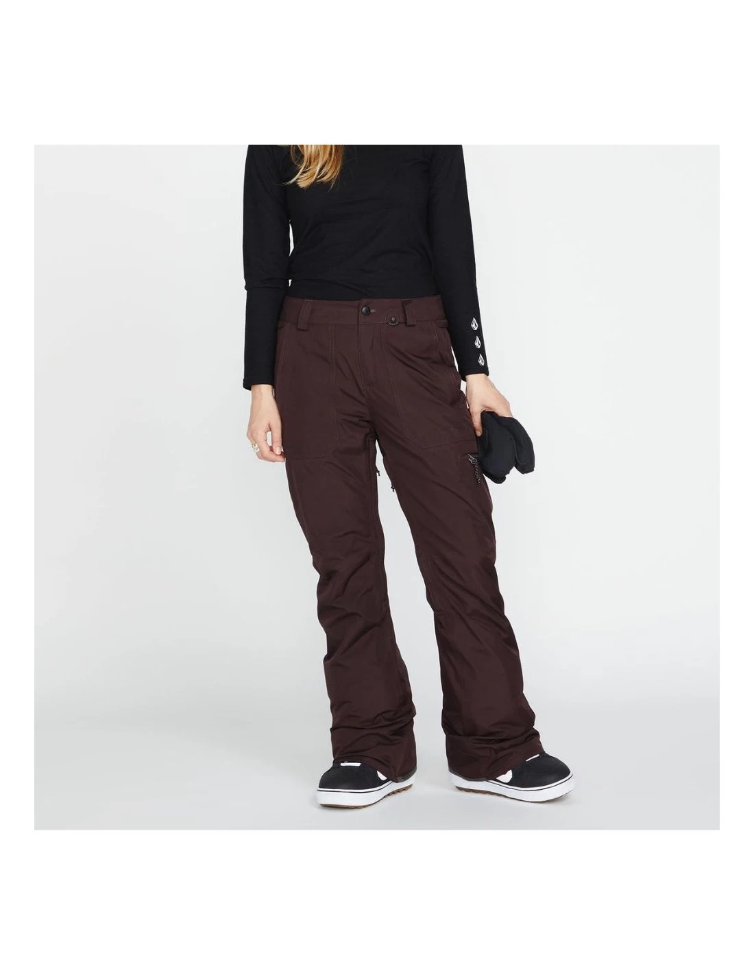Pantalon De Ski Volcom Knox Insulated Gore-Tex Black Plum 3 Pantalon De Ski Volcom Knox Insulated Gore-Tex Black Plum – Image 3