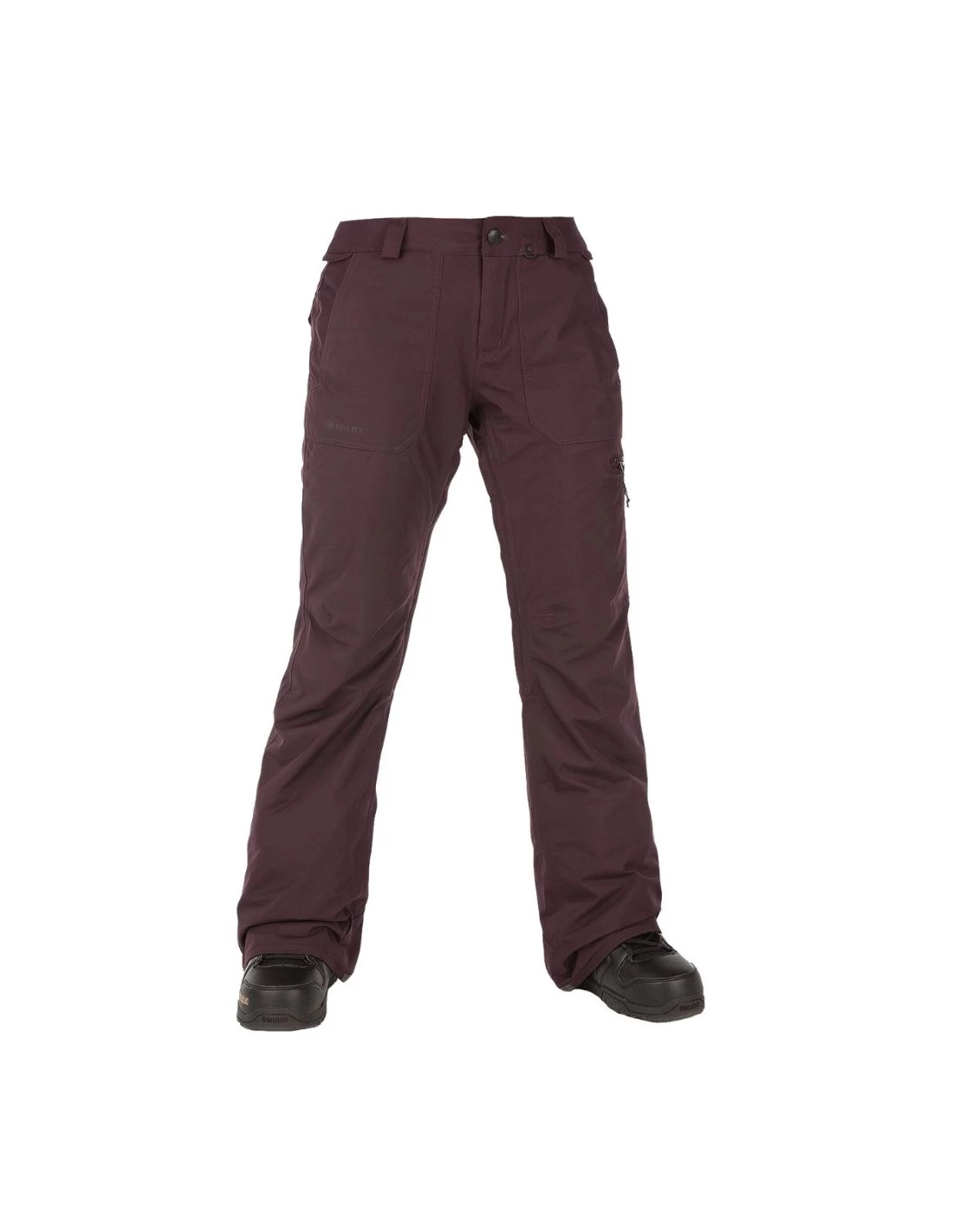 Pantalon De Ski Volcom Knox Insulated Gore-Tex Black Plum
