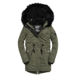 Parka Superdry Nadare Microfibre Military Duck