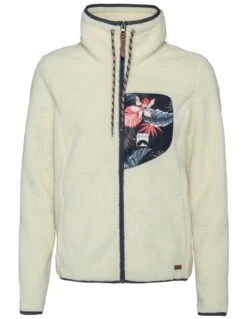 Polaire Protest Baiana Full Zip Top Seashell