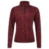 Polaire Protest Hamba 1/4 Zip Top Tulip Red
