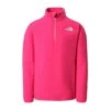 Polaire The North Face Y Glacier 1/4 Zip Cabaret Pink