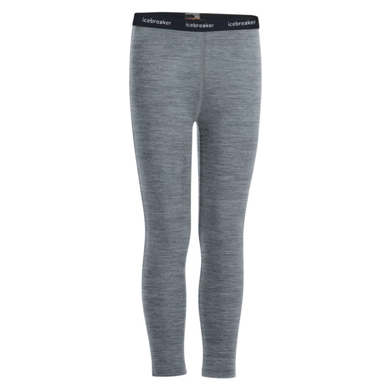 Sous-vêtement Icebreaker K 200 Oasis Leggins Gritstone Hthr 1 Sous-vêtement Icebreaker K 200 Oasis Leggins Gritstone Hthr