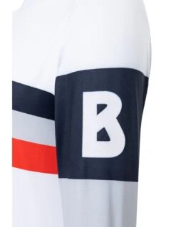 Sous-vêtement Technique Bogner Beline 1 First Layer In Off White/Red/ Blue -Hiver Vêtements Magasin sous vetement technique bogner beline 1 first layer in off whitered blue 2