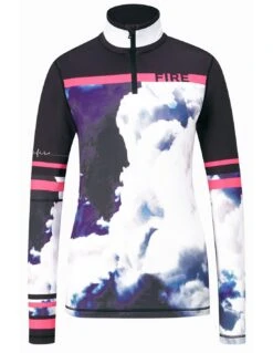 Sous-vêtement Technique Fire And Ice Ilvy 2 First Layer Fushia / White / Black