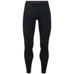 Sous-vêtement Technique Icebreaker M 200 Oasis Leggins W/fly Black