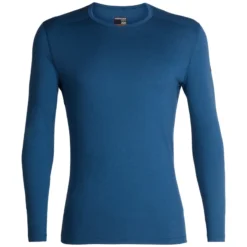 Sous-vêtement Technique Icebreaker M 200 Oasis Ls Crewe Blue