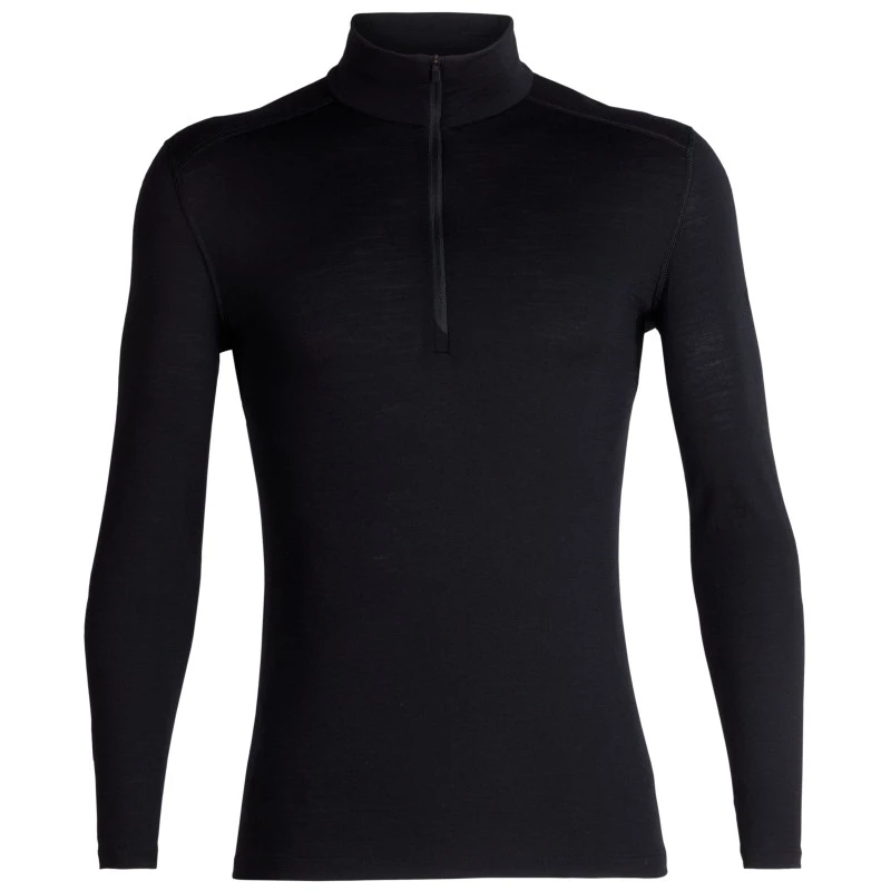 Sous-vêtement Technique Icebreaker M 200 Oasis Ls Half Zip Black 1 Sous-vêtement Technique Icebreaker M 200 Oasis Ls Half Zip Black