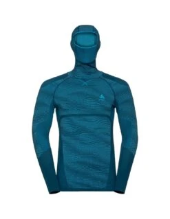 Sous-vêtement Technique Odlo Blackcomb Facemask Blue