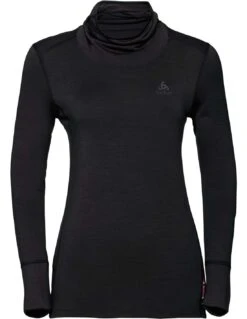 Sous-vêtement Technique Odlo Col Roulé Warm W Black