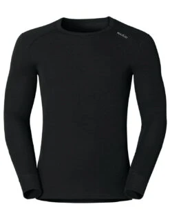 Sous-vêtement Technique Odlo Warm Shirt Crew Black