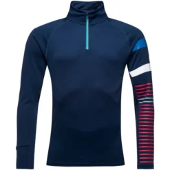 Sous-vêtement Technique Rossignol Poursuite 1/2 Zip Dark Navy