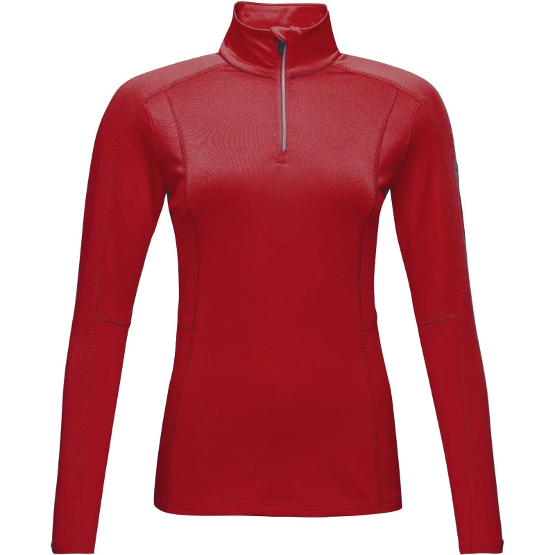 Sous-vêtement Technique Rossignol W Classique 1/2 Zip Carmin 1 Sous-vêtement Technique Rossignol W Classique 1/2 Zip Carmin