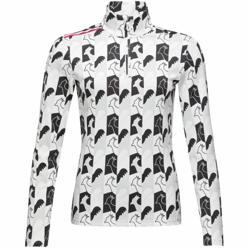 Sous-vêtement Technique Rossignol W Palmares 1/2 Zip Light Grey 1 Sous-vêtement Technique Rossignol W Palmares 1/2 Zip Light Grey