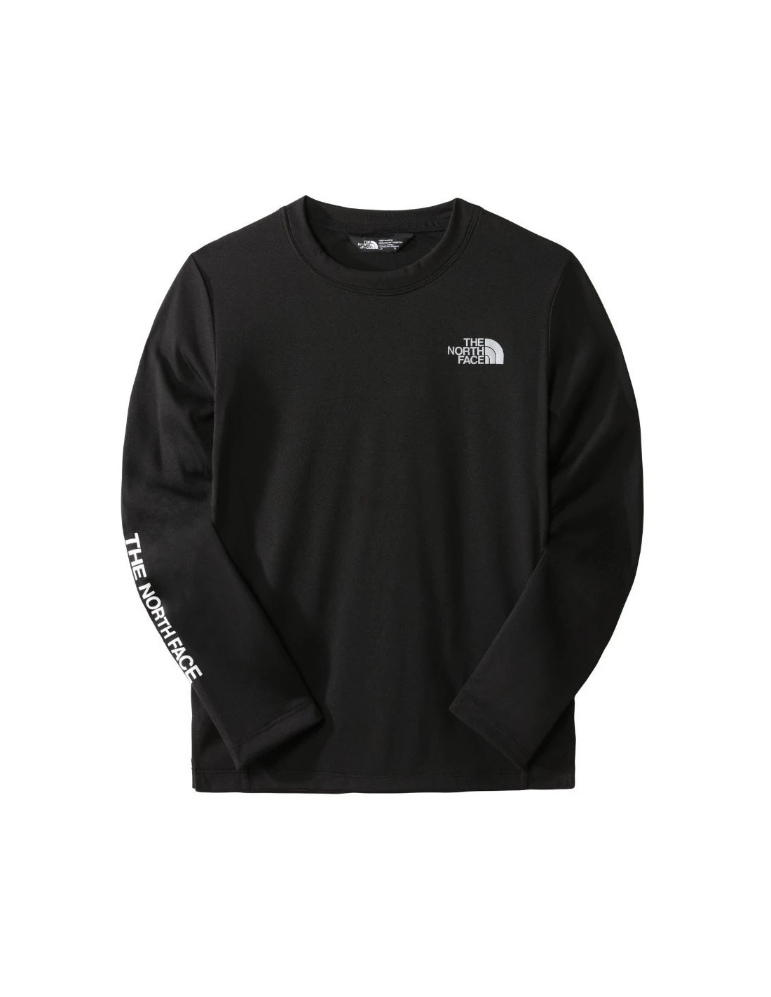 Sous Vêtement Technique The North Face Teen Never Stop L/S Black 1 Sous Vêtement Technique The North Face Teen Never Stop L/S Black